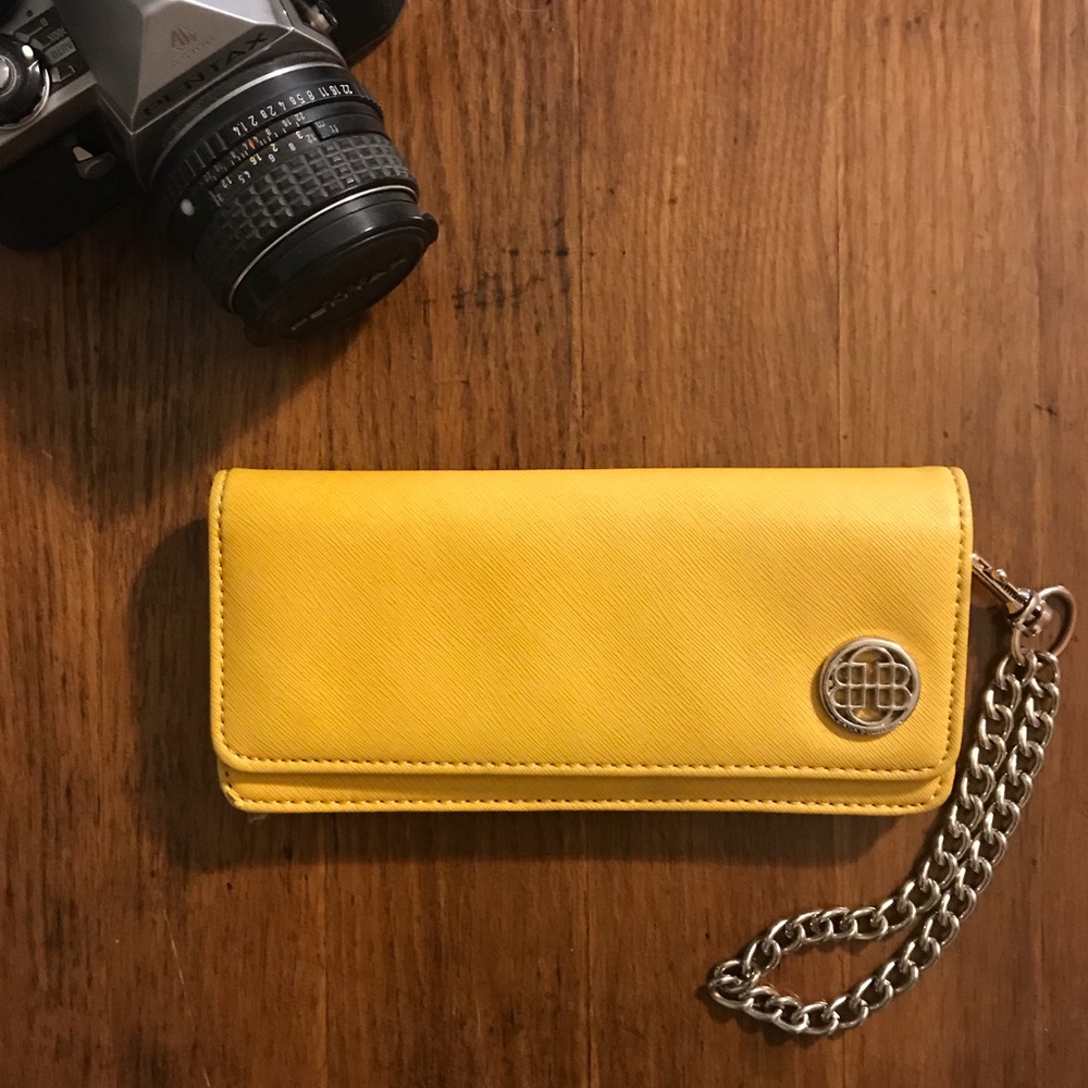 Yellow Clutch Wallet 🌻